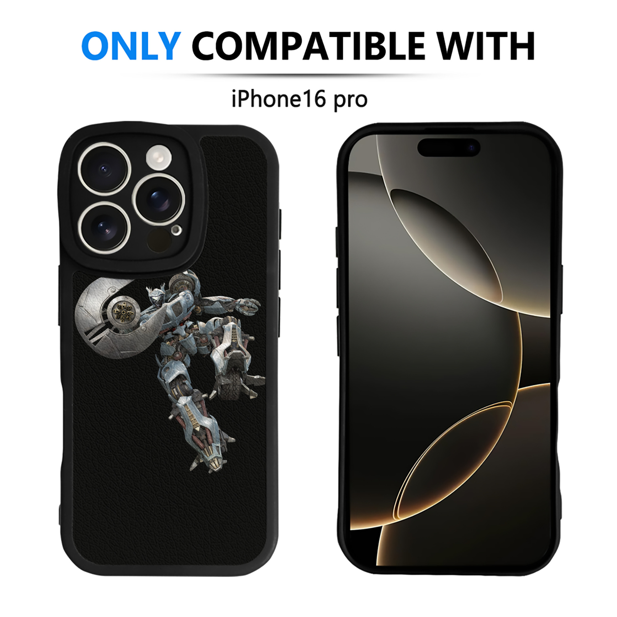 （画像用）  【iPhone 16シリーズ対応】シリコンスマホケース（レザー調） 材質：シリコン